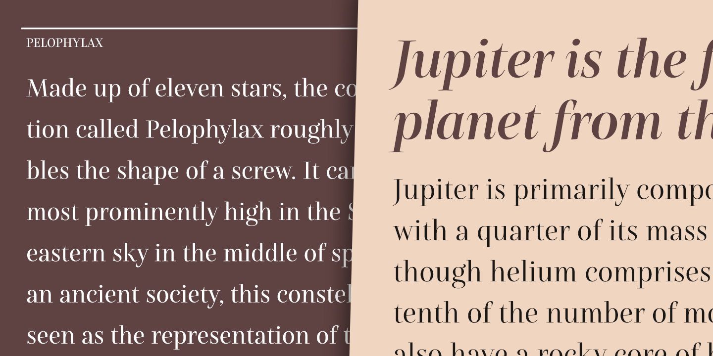 Soprani Condensed